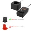 Shentec 2 Pack 10.8V 3.0Ah Li-ion Battery Compatible with Makita