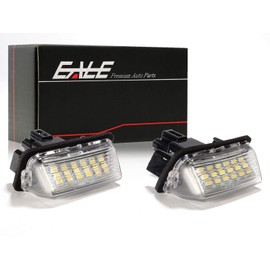 80 Series Noah/Voxy/Esquire LED License Lamp License Lamp Hybrid Compatible NHP10 Aqua/AVV50 Camry / AZK10 SAI Rhino Late