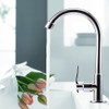 G1/2in Male Thread Zinc Alloy Kitchen Basin Sink Water Faucet