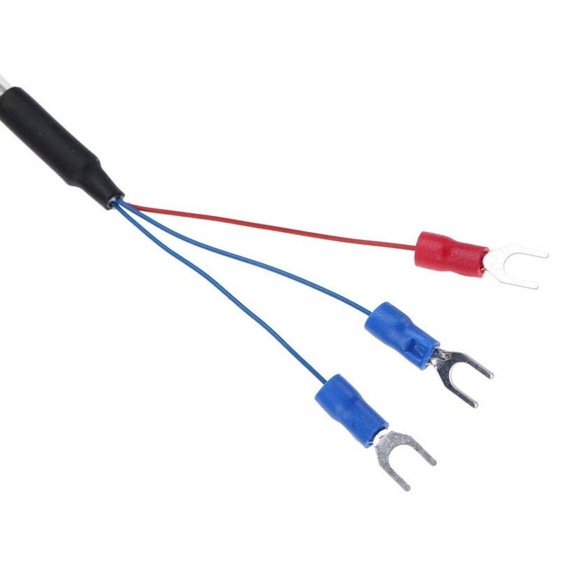 Walfront PT100 5M Thermocouple Wire 3 Wire Sensor Probe High
