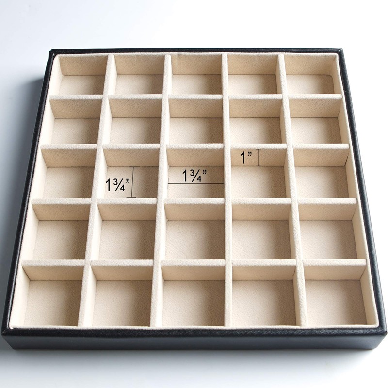 Frebeauty Earring Holder Organizer, 50 Slots Earring Organizer,2 Layer Jewelry