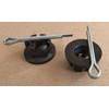 2Pcs Rear Axle Castle Nuts M14*1.5 Replacement for Yamaha ATV
