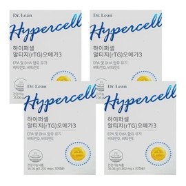 Dr.Lin Hypercell Altige Omega 3 1202mg 30 capsules 4 boxes VKS / 닥터린 하이퍼셀 알티지 오메가3 1202mg 30캡슐 4박스 VKS