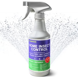 ARFEN Home Insect Pest Control Spray 16oz – Kills & Repels Fleas, Ticks, Ants, Roaches, Spiders, Bed Bug and More on Contact with Peppermint Oil; Natural Safe and Effective Indoor & Outdoor Solution