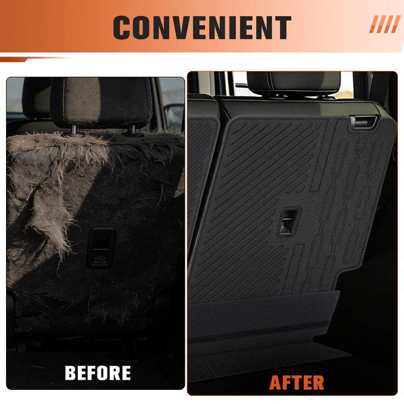GEARCESS Rear Seat Back Cover Fit for Ford Bronco 4