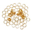 60pcs Sewing Thimbles Exquisite Copper Sewing Finger Protectors for Hand