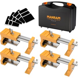 Cabinet Clamps with Protective Case, Cabinets Installation Clamps, Face Frame Clamp 4 Pack
