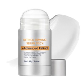 Retinol Firming Serum Stick - Retinol Eye Stick for Wrinkles & Skin Elasticity, Portable Face Tightening And Lifting with Advanced Retinol, Smooths Fine Lines & Firms Skin, 30g
