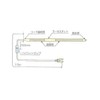 Sanseidenki L-RHE Plumbing Freeze Protection Heater with Lamp