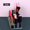 MOSIKER Lipstick Organizer for Vanity,Acrylic Clear Chapstick Lip Gloss Balm