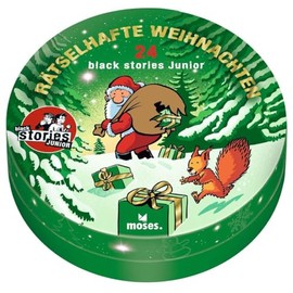 moses. Black Stories Junior - Mysterious Christmas, 24 Tricky Puzzles for Christmas Time, Advent Calendar for Children from 8 Years