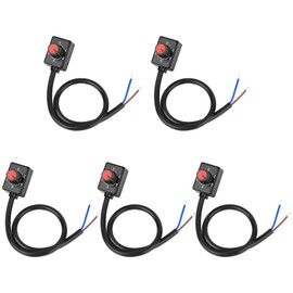 5 Pcs DC 0/1-10V Knob LED Dimmer, PWM Dimmer Controller with Rotary Switch for Led Lights 0-10V or 1-10V Dimmable Electronic Ballasts Interior Lighting Spotlight Grow Lamp LED Driver Plant Light