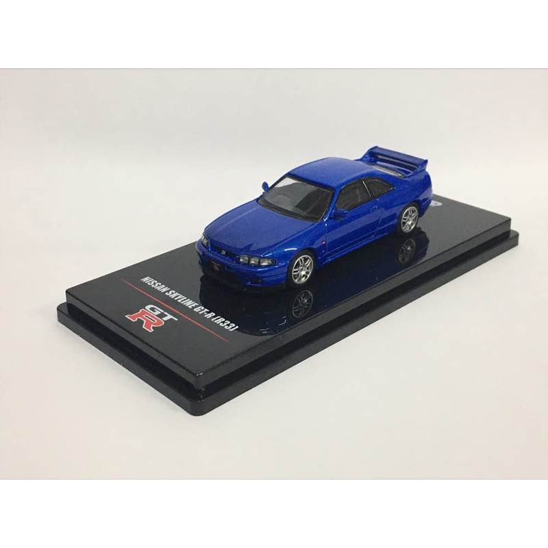 Inno Models 1/64 Nissan Skyline GT-R (R33) Bayside Blue Assembled