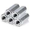 Hicarer 5 Pcs 014973322175 Coupling Nuts 3/8-24 x 1-1/8" Hex