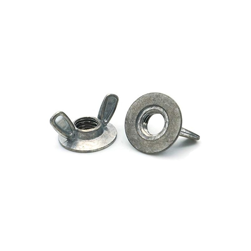 Flanged Wing Nuts Washer Base Wing Nuts Die Cast Zamak