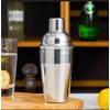 Cocktail Shaker Set, 750 ML Stainless Steel Cocktail Mixing Set
