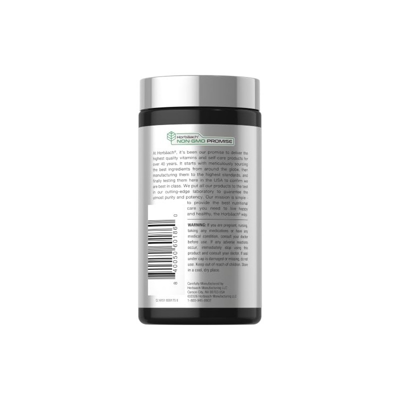 Horbäach | Cordyceps 2000 mg | 200 Cápsulas | Suplemento