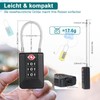 ZHEGE Suitcase Lock Combination Lock 3 Digit TSA Lock with