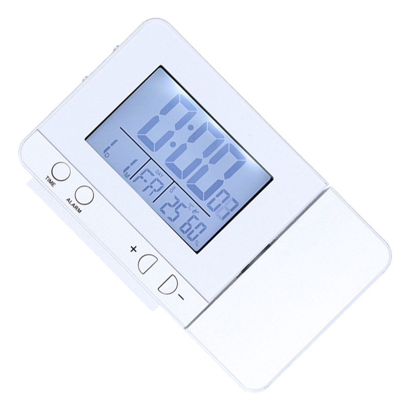 180° Rotation Projection Alarm Clock USB Powered LED Digital Clock