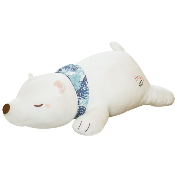 champracer Polar Bear Plush Cushion Plush Toys Soft Cartoon Plush