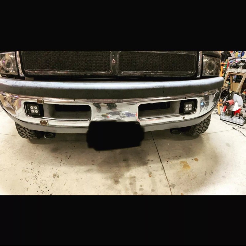 K Suspension 1994-2002 2nd Gen Dodge Ram Front Tow Mounts