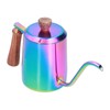 600ml Stainless Steel Manual Coffee Pot Long Narrow Spout Pour
