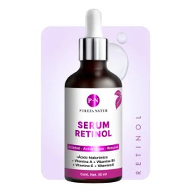 Serum Retinol + Vitaminas A, B5, E, C + Acido Hialuronico