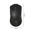 Darmoshark M3 Wireless Gaming Mouse,Tri-Mode 2.4G/USB-C/Bluetooth Mouse Up to 26000DPI,PAW3395