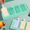 Popsicle Molds Set of 2, Homemade Silicone Popsicle Molds 8-cavity,
