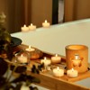Tealight Candles, Giant 100,200,300 Bulk Packs, 4-4.5 Hrs White Unscented