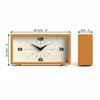 Jones Clocks® Odeon desk clock | Modern rectangular design |