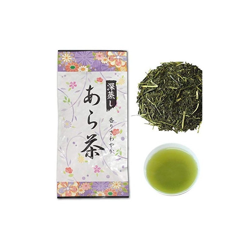 Deep Steamed Tea Kakegawa Tea, Aracha, Kabuse Tea, 2.8 oz