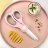 Durable Baby Food Scissors (Ceramic) (PINK)