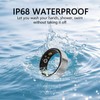 Smart Ring for Women Men,with Charging case,No App Subscription Wearable