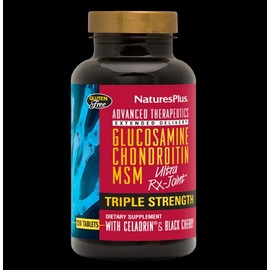 Nature's Plus Glucosamine Chondroitin MSM Ultra Rx-Joint Triple Strength 120tabs