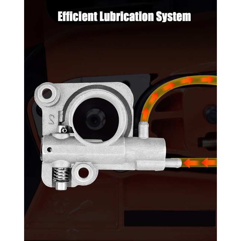 AUGREX Auto Oiler Assembly Oil Pump Fit for Echo CS-330MX4
