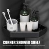Corner Shower Shelf Punch Free Easy Installation Space Aluminium Rustproof