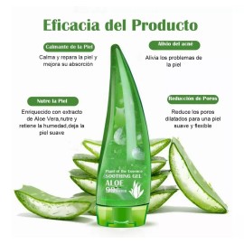 Erha21 Aloe Vera Gel Facial 99% Hidratante Anti-manchas Anti-acne