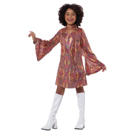 Child Disco Girl Costume Medium (8-10)