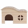 Wooden Hamster House Bite Resistant Large Space Bottomless Small Pet