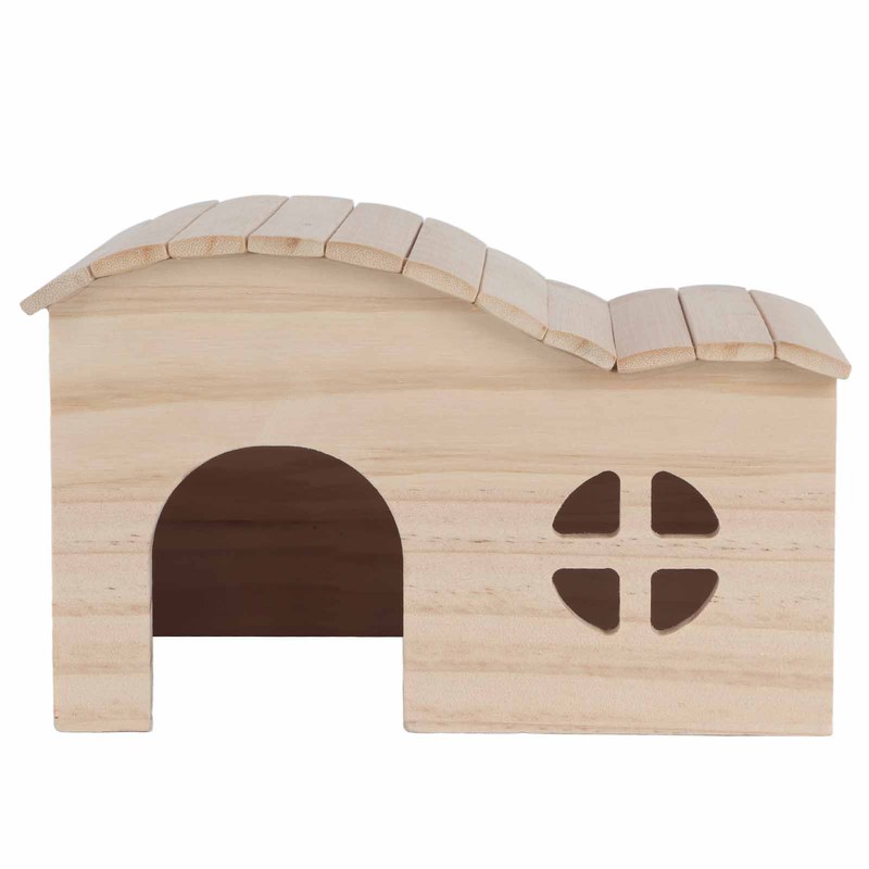 Wooden Hamster House Bite Resistant Large Space Bottomless Small Pet