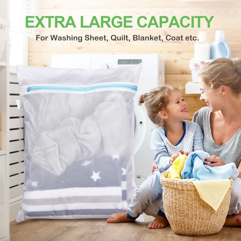 OTraki Large Mesh Washing Bag 43 x 35 in XL