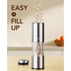 Bundled Sangcon Salt and Pepper Grinder Set Manual Mills -