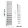TanDraji Dog Combs for Grooming, 2 Pack Metal Dog Comb