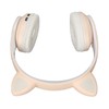 Glowing Cat Ears Bluetooth Headphone Bass Foldable Wireless Headwear Breathing