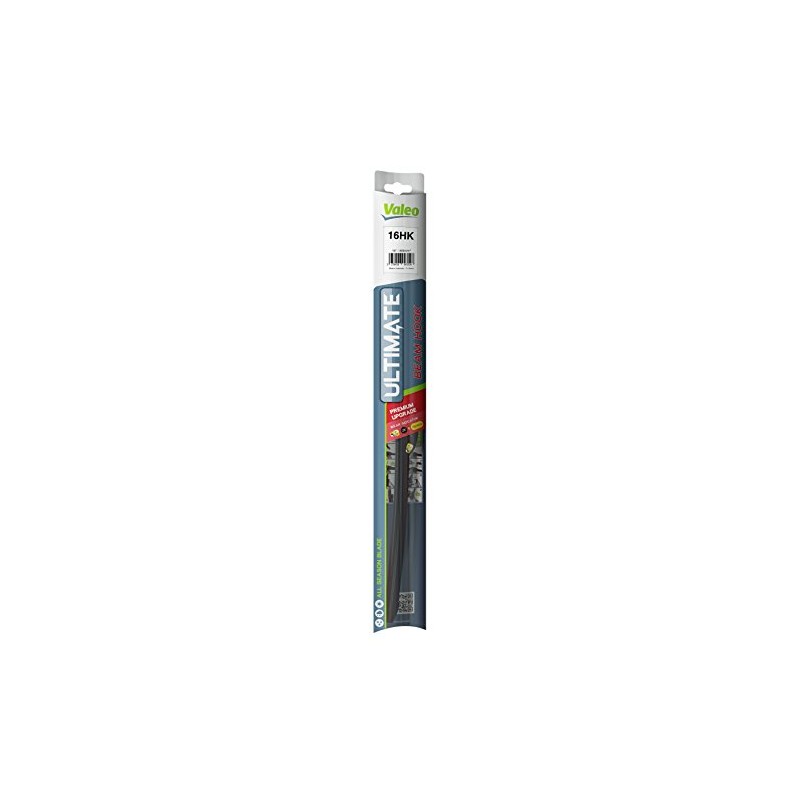Valeo 16HK 16" Ultimate Beam Hook Wiper Blade, 1 Pack
