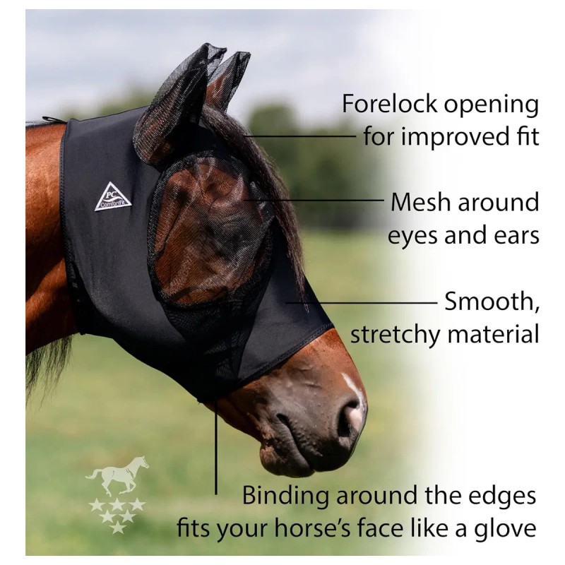 Mascarilla Para Moscas Con Material Suave Y Ajuste Cómodo