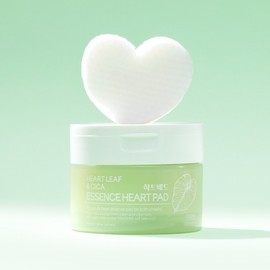 Wooshin Cosmetics Tenzero Heartleaf Cica Essence Heart Pads 150g (50 pads) / Tenzero Heartleaf Cica Essence Heart Pads 150g (50 pads)
