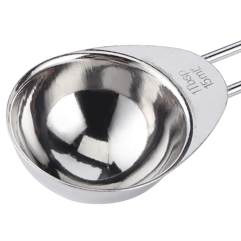 8Pcs/Set Stainless Steel Measuring Cup Spoon with Scales Kitchen Cooking