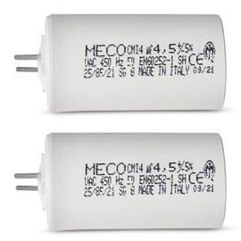 Capacitor 4.5 µF Especially for Somfy Roller Shutters with Small Connection 2.8 mm